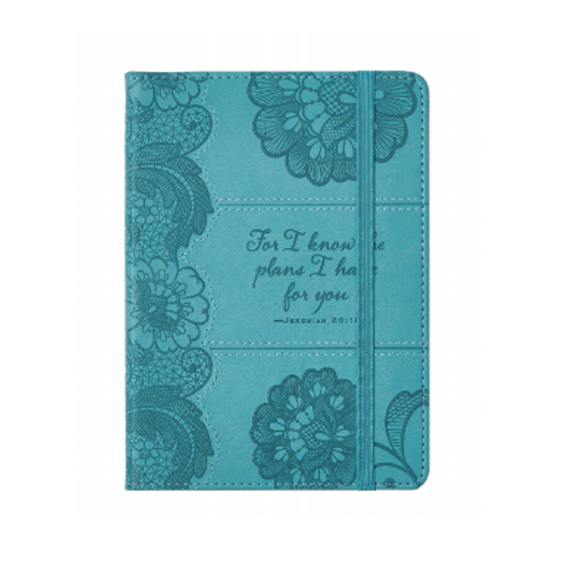 Embossing Sewing Strap Notebook