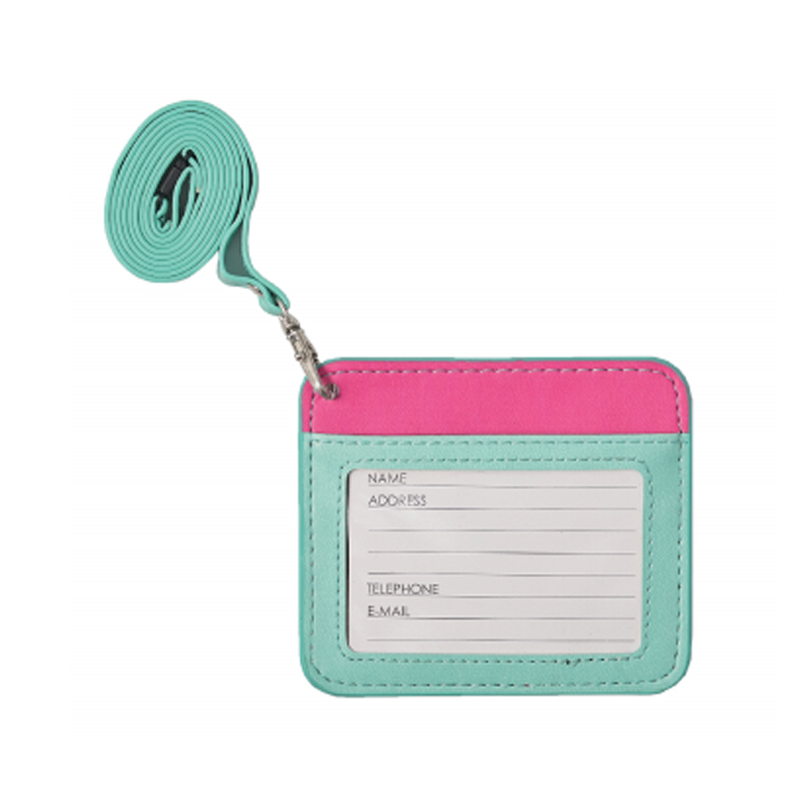 PU Leather Luggage Tag