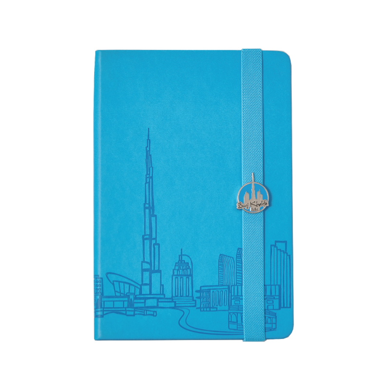 Strap Notebook with Metal Buckle Tag Strap Notebook with Metal Buckle Tag
