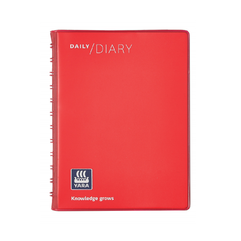PVC Cover Double Loop Notebook Diary PVC Cover Double Loop Notebook Diary